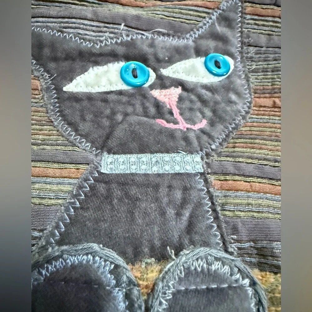Fabric Cat Themed Purse